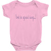 don't be afraid Baby Bodysuit