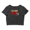 drinky crow Crop Top