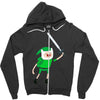 adventure time legend of zelda link Zipper Hoodie