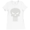 the punisher long sleeves Ladies Fitted T-Shirt