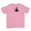 military attach helicopter gunship Youth Tee