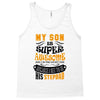 My Son Is Super Awesome His Stepdad Tank Top