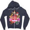 paw patrol birthday girl sister Zipper Hoodie