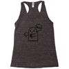 the ghost of disapproval Racerback Tank