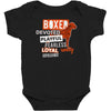 devoted boxer Baby Bodysuit