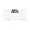 law &amp; mordor License Plate