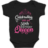 Celebrating With The 70th Birthday Queen Baby Bodysuit
