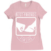 limited edition best friends hoof Ladies Fitted T-Shirt