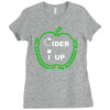 cider i up west country cider drinking Ladies Fitted T-Shirt