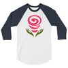 cute flowers 3/4 Sleeve Shirt