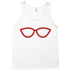 kacamata red Tank Top