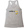 Daddy to Bee Unknown Gender Racerback Tank