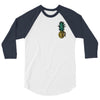 Pineapple Bomb Pocket 3/4 Sleeve Shirt