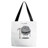 i am death Tote Bags