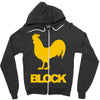 cock block Zipper Hoodie