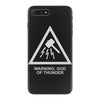 warning god of thunder iPhone 7 Plus Case