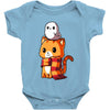 brave kitty Baby Bodysuit
