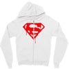 dripping blood Zipper Hoodie