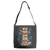 crazy totem Adjustable Strap Totes