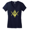 all seeing eye Women's V-Neck T-Shirt