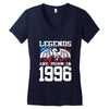 legends are born in 1996 hoodie 5 Women's V-Neck T-Shirt