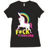 unicorn funny Ladies Fitted T-Shirt