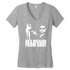 blues brothers inspired on a mission from god funny Women's V-Neck T-Shirt
