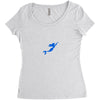 mermaid mom pocket Women's Triblend Scoop T-shirt