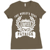 worlds best butcher Ladies Fitted T-Shirt