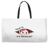 Excuse Me Is It February Yet Baby Girl Weekender Totes