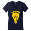 lighten up best trending Women's V-Neck T-Shirt