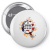 American Flag Q Fire Pin-back button