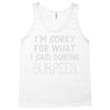 burpees workout Tank Top