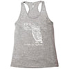 irritable owl syndrome Racerback Tank