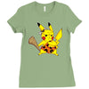 caveman mouse Ladies Fitted T-Shirt