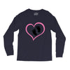 Baby Girl with Heart Any Name Customized Long Sleeve Shirts