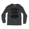 Super Cool Papaw Of A Freaking Awesome Grandson Long Sleeve Shirts