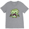 zombie monster V-Neck Tee