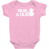 rub a dub Baby Onesie