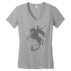 think big Women's V-Neck T-Shirt