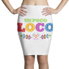 loco coco skul Pencil Skirts