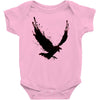 black raven with red eye Baby Bodysuit