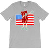 bacon american flag dab T-Shirt