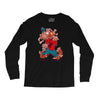 the flying spaghoofy monster Long Sleeve Shirts