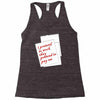 i pretend to work they pretend to pay me Racerback Tank