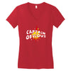 captain obvious Women's V-Neck T-Shirt