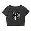 Killerbunny2007 Rainbow Overflow Crop Top