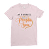 my favorite season is pumpkin spice Ladies Fitted T-Shirt