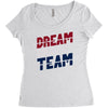 dream team Women's Triblend Scoop T-shirt