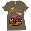 pigeonzilla omg Ladies Fitted T-Shirt